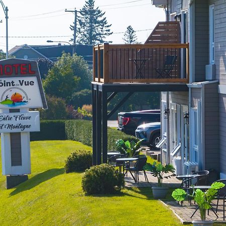 Motel Le Point De Vue La Malbaie Luaran gambar