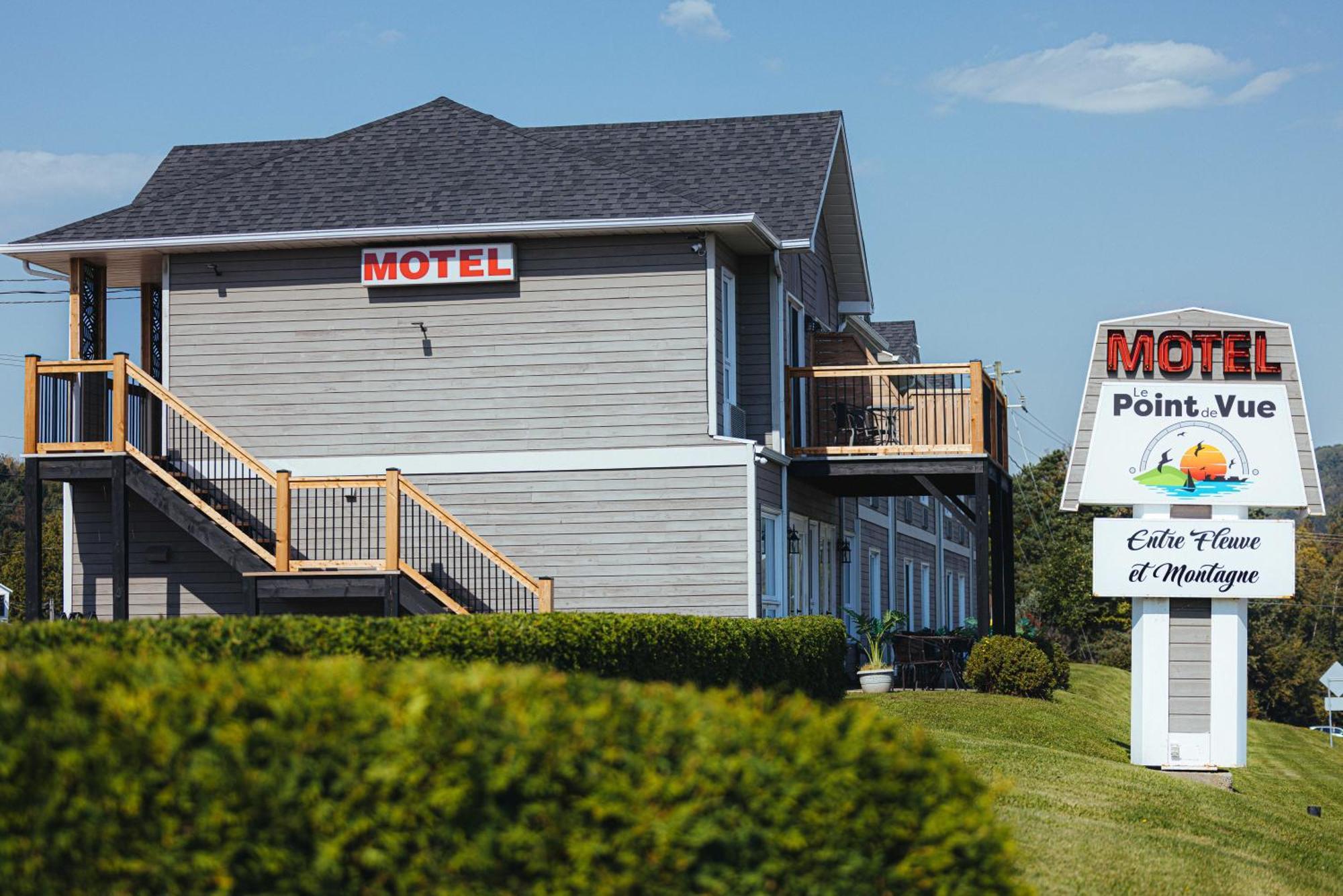Motel Le Point De Vue La Malbaie Luaran gambar