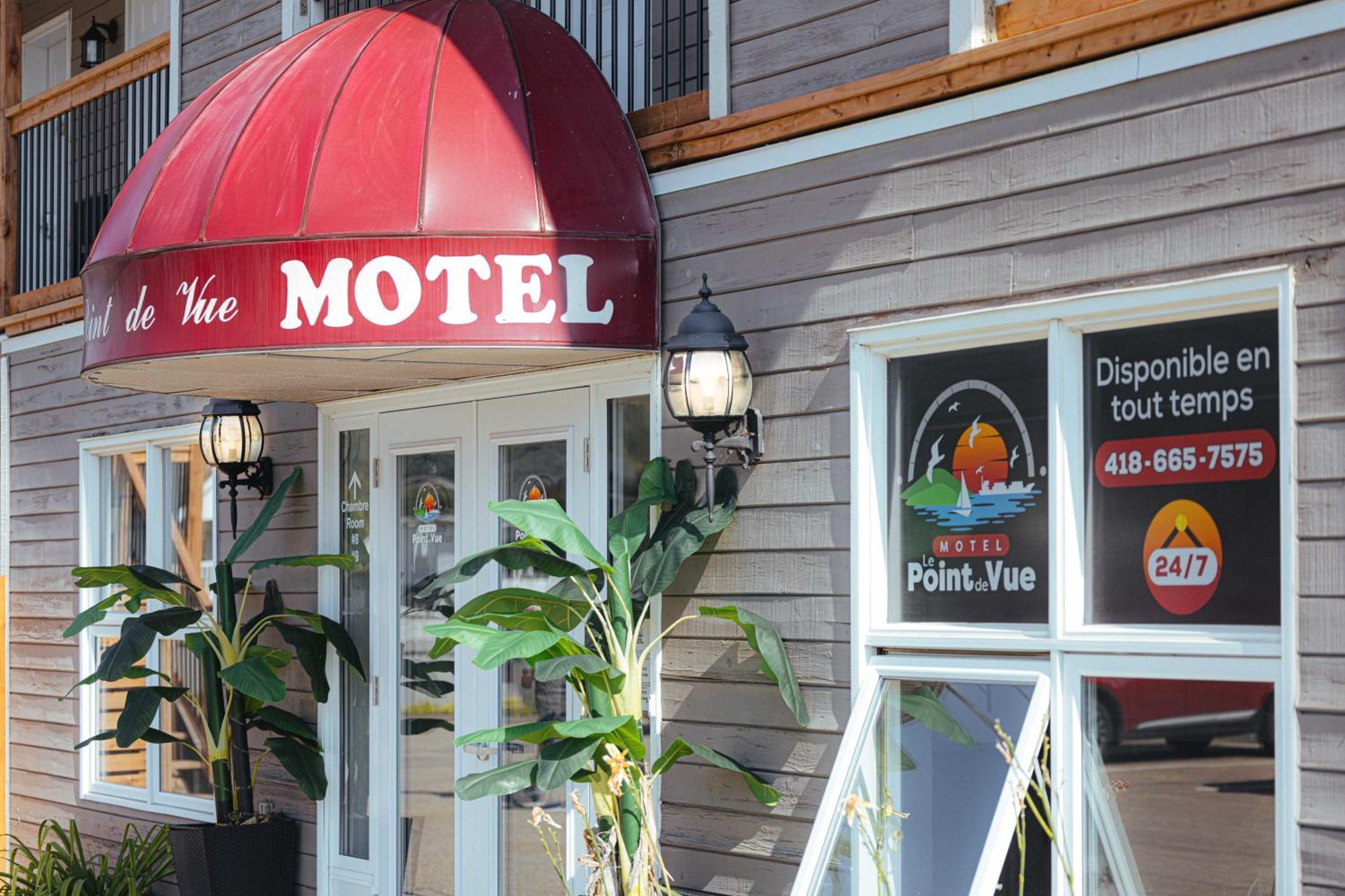 Motel Le Point De Vue La Malbaie Luaran gambar