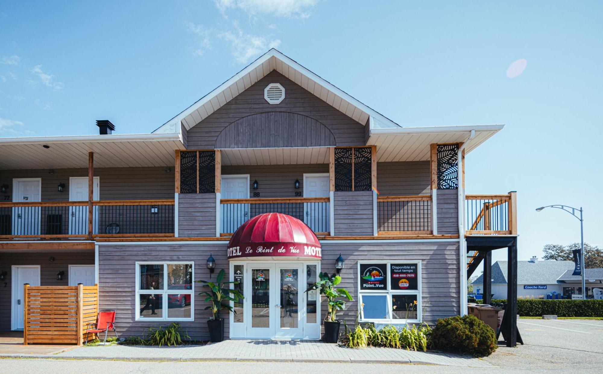 Motel Le Point De Vue La Malbaie Luaran gambar