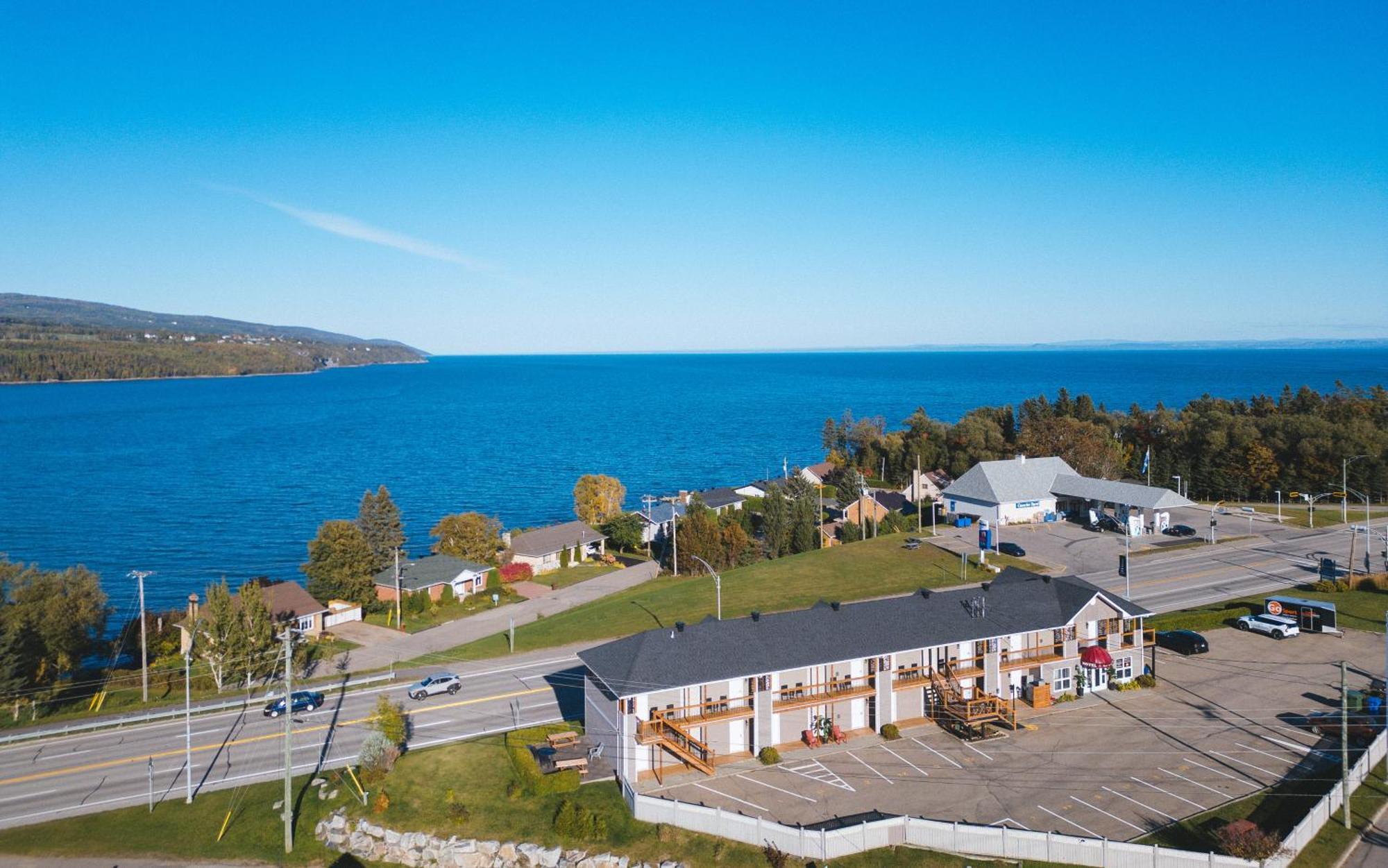 Motel Le Point De Vue La Malbaie Luaran gambar